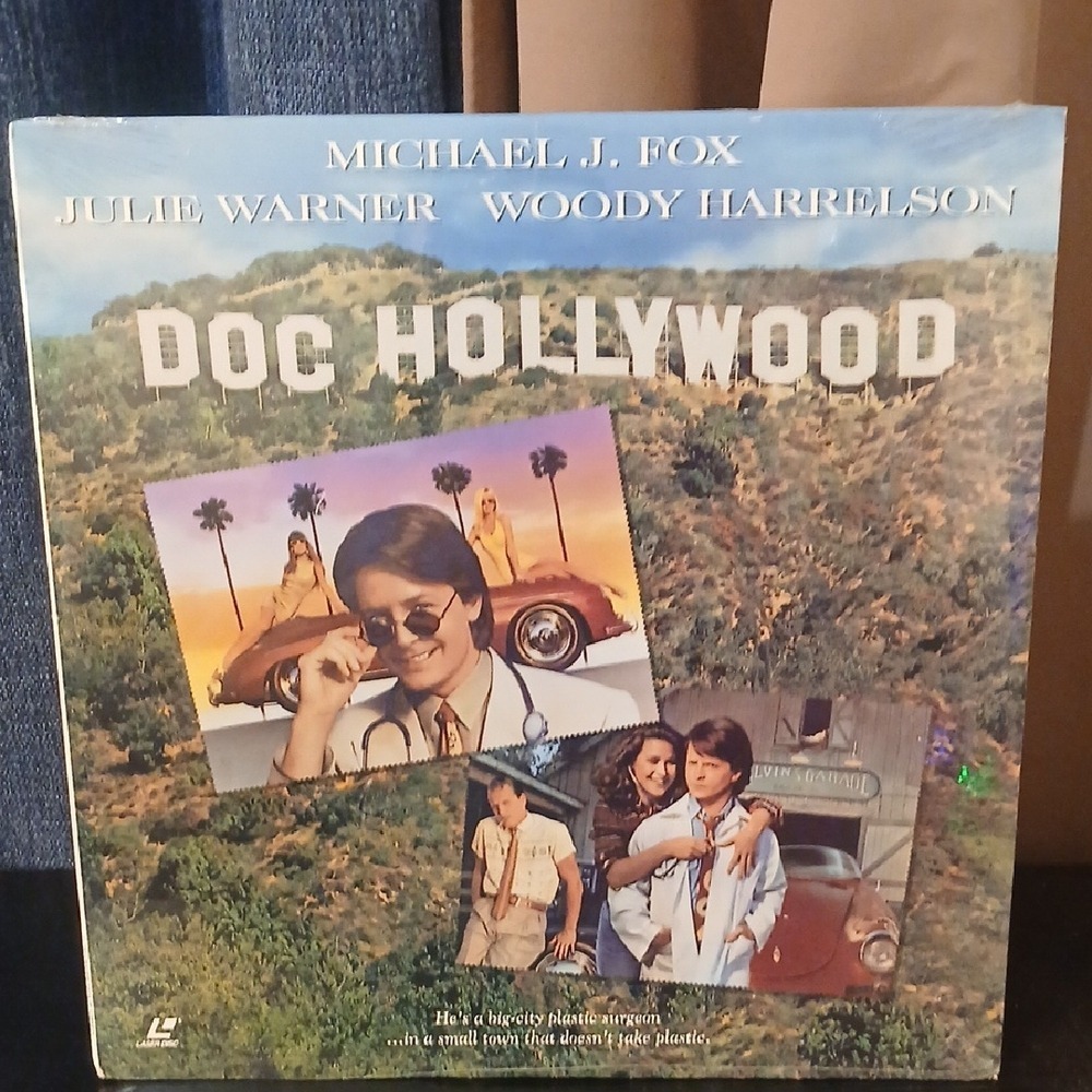 "Make Offer" Sealed Doc Hollywood Movie Laserdisc